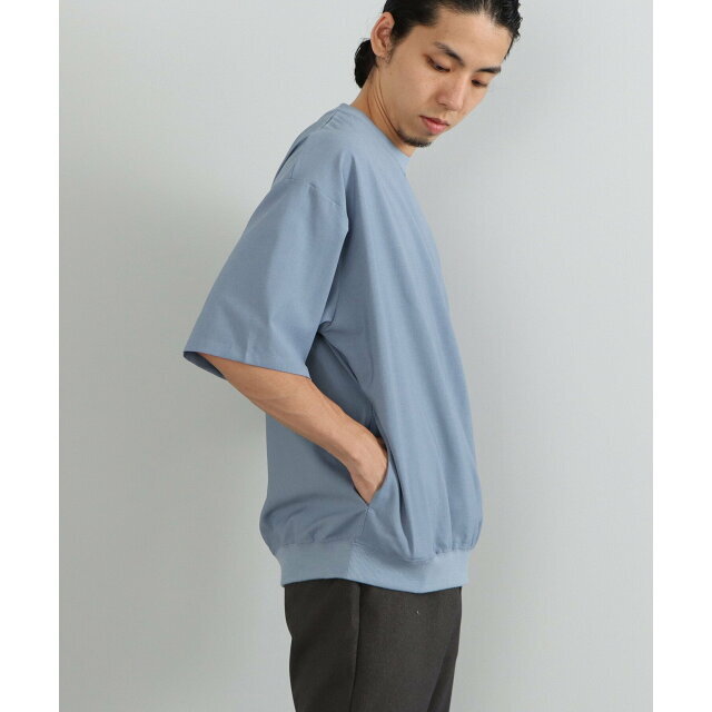 BEAMS(ビームス)の【SMOKE_BLUE】BEAMS HEART / ポリエステルトロ ショートスリーブ Tシャツ その他のその他(その他)の商品写真