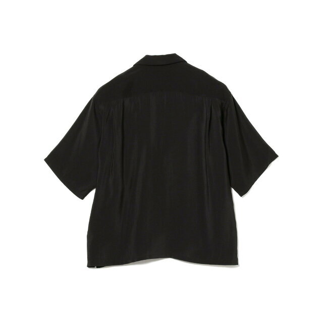 BEAMS(ビームス)の【BLACK】BEAMS / ソリッド ルーズフィット オープンカラーシャツ その他のその他(その他)の商品写真