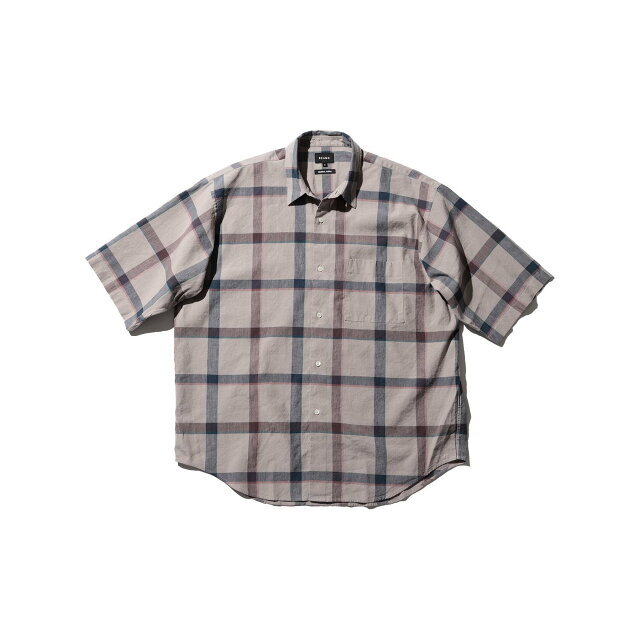 【DUSTY_PINK】BEAMS / チェック イージフィット ミニレギュラーシャツ 4