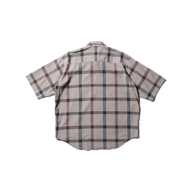 【DUSTY_PINK】BEAMS / チェック イージフィット ミニレギュラーシャツ 9