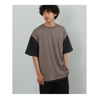 ビームス(BEAMS)の【GREY_BEIGE】BEAMS HEART / ハリヌキ フェイクレイヤー ベスト Tシャツ(Tシャツ/カットソー(半袖/袖なし))