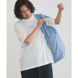 ビームス(BEAMS)の【SMOKE_BLUE】BEAMS HEART / 梨地 ベスト(Tシャツセット)(Tシャツ/カットソー(半袖/袖なし))