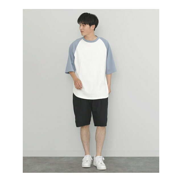 BEAMS(ビームス)の【SMOKE_BLUE】【M】BEAMS HEART / ベースボール ビッグ ショートスリーブ Tシャツ メンズのトップス(Tシャツ/カットソー(半袖/袖なし))の商品写真