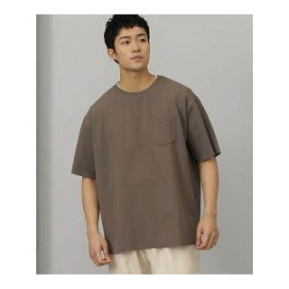 ビームス(BEAMS)の【GREY_BEIGE】BEAMS HEART / アムンゼン クルーネック ビッグTシャツ(Tシャツ/カットソー(半袖/袖なし))