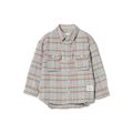 【BEIGE_CHECK】BEAMS mini / ビッグシルエット チェックシ