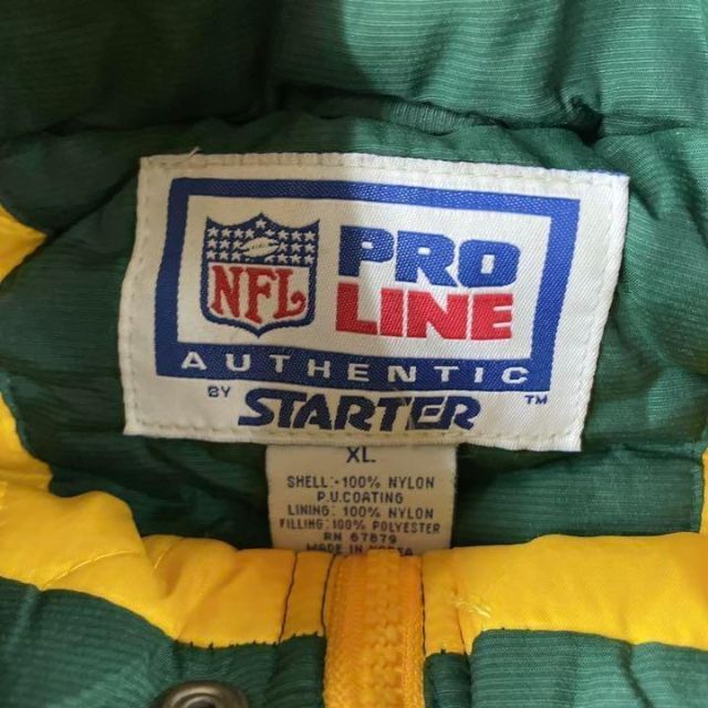 NFL 90s グリーンベイ・パッカーズ ハーフジップ中綿ジャケット | www