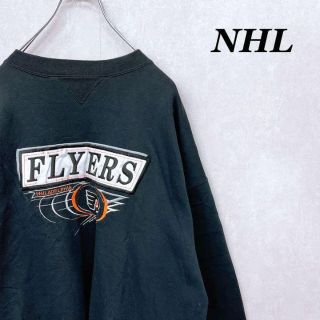 NHL フィラデルフィア・フライヤーズ 刺繍デザインスウェット