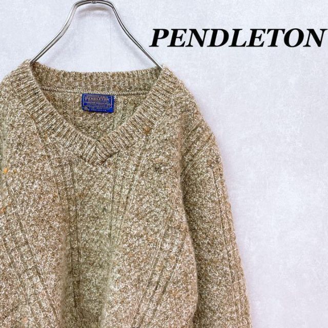 PENDLETON USA製 ピュアバージンウール100% ニット