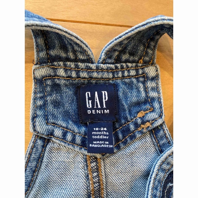 babyGAP(ベビーギャップ)のbabyGAP サロペットスカート キッズ/ベビー/マタニティのキッズ服女の子用(90cm~)(ワンピース)の商品写真