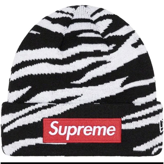 Supreme - Supreme NewEra Box Logo Beanie Zebra ゼブラの通販 by