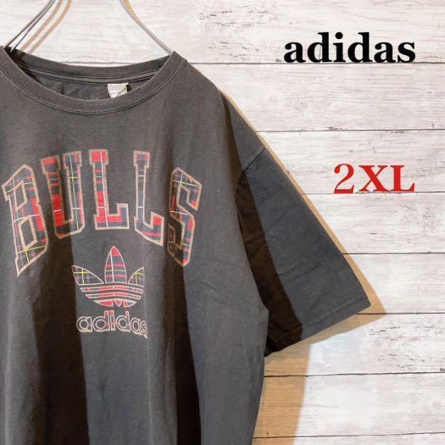 adidas アディダス ブルズ BULLSデザイン半袖Tシャツ