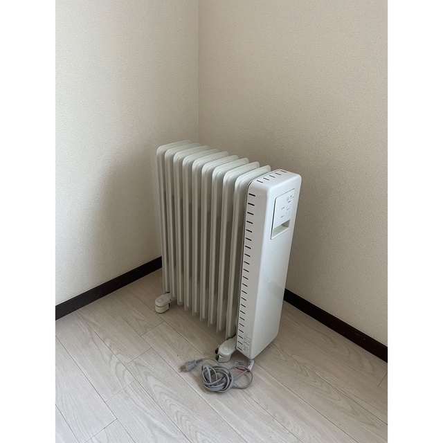 無印良品オイルヒーター冷暖房/空調