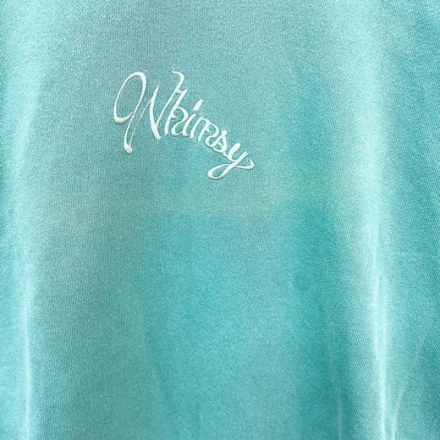 【レアカラー】ウィムジー WHIMSY センター刺繍パーカー ライトブルー 水色 4