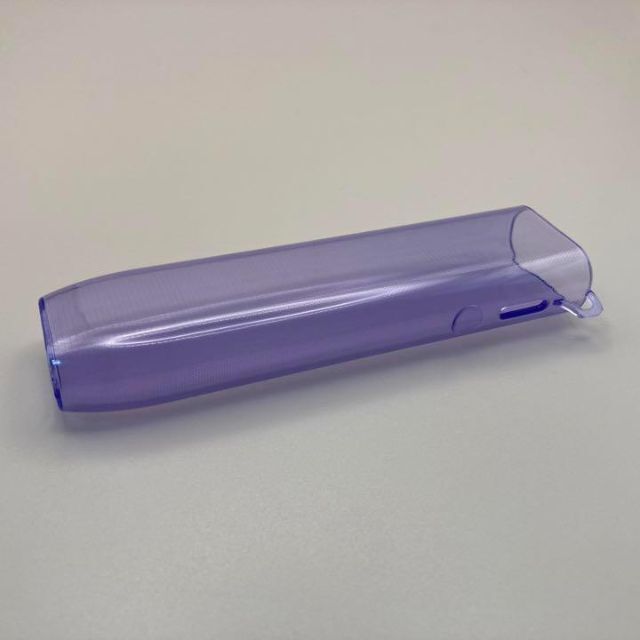 s5 アイコス イルマ ワン iluma one ケース カバー クリア 透明紫 www.actuariesforlawyers.com