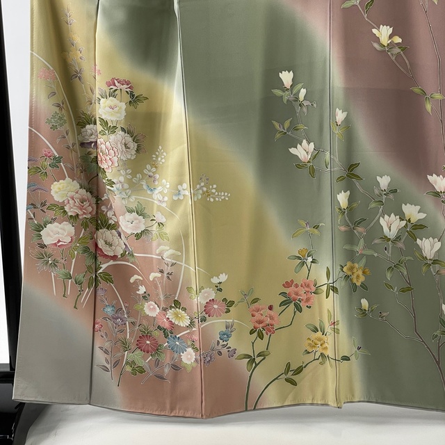 訪問着 美品 名品 身丈163cm 裄丈68cm 正絹 1