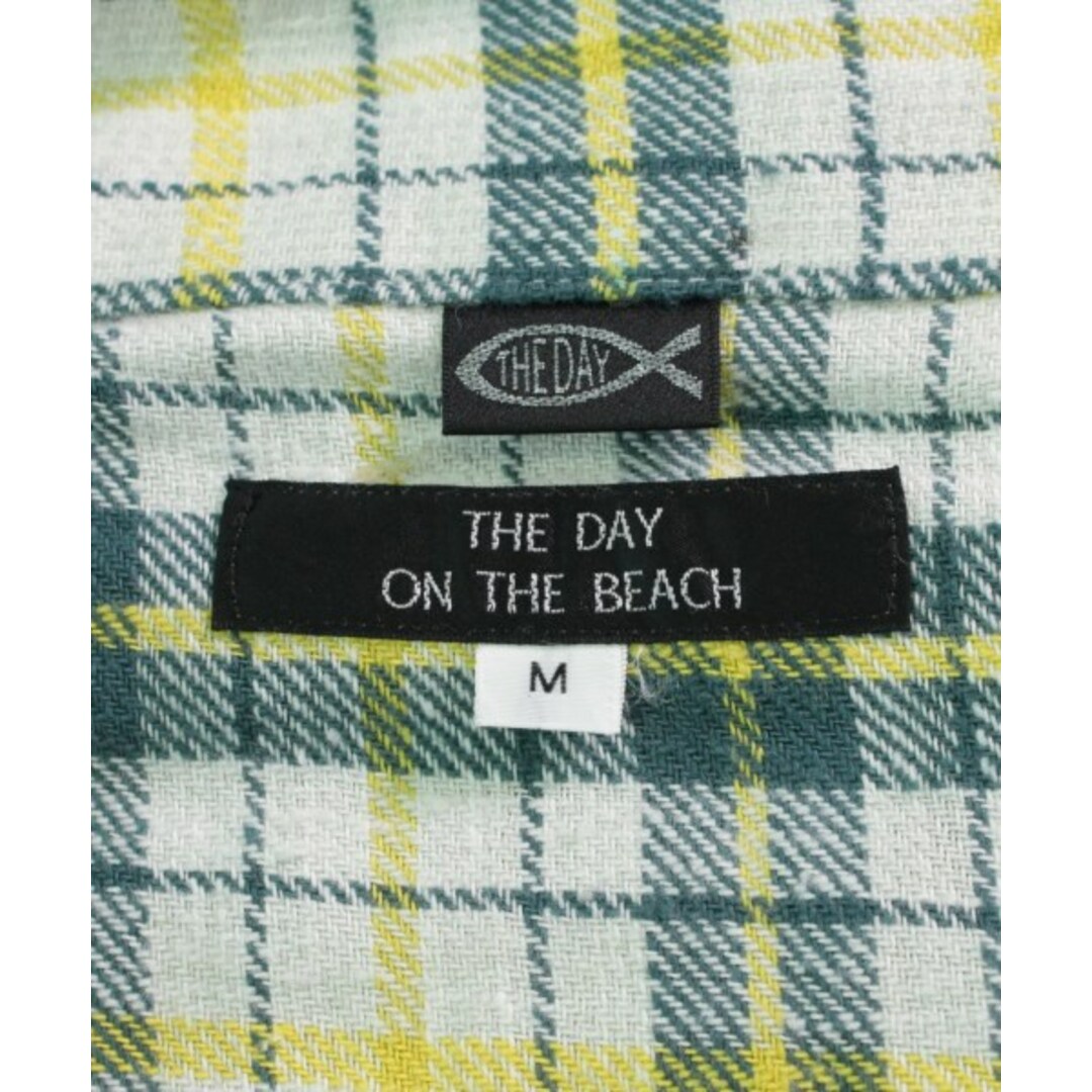 THE DAY ON THE BEACH カジュアルシャツ M
