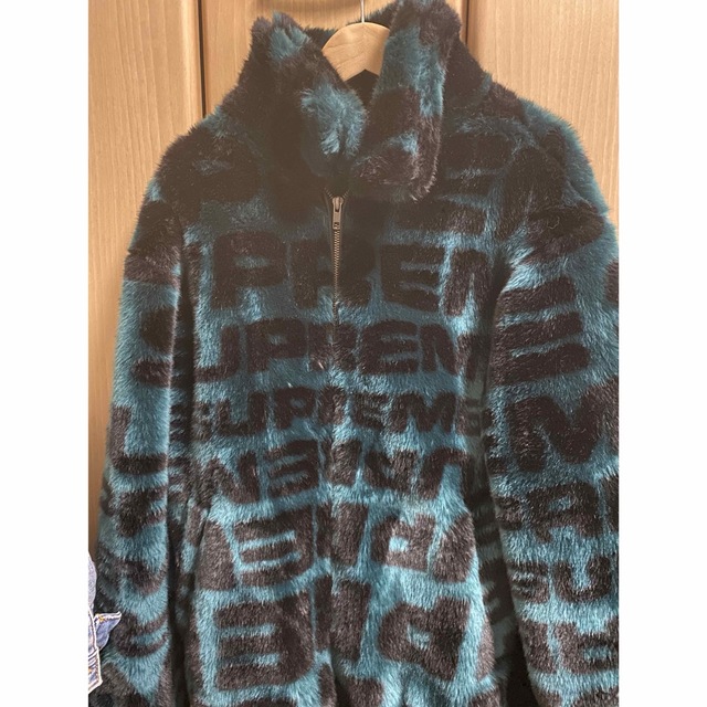 supreme Faux Fur Repeater Bomber size  s