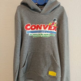 コンベックス(CONVEX)のコンベックス トレーナー スウェット パーカー フード グレー 140(Tシャツ/カットソー)