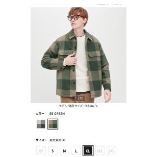 ユニクロ(UNIQLO)のオーバーシャツジャケット　新品未使用(その他)