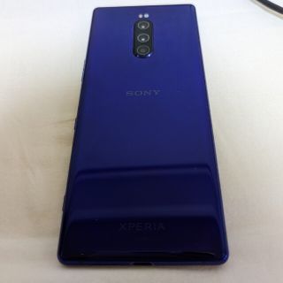 エクスペリア(Xperia)のXperia1　SOV40　SIMロック解除済(スマートフォン本体)