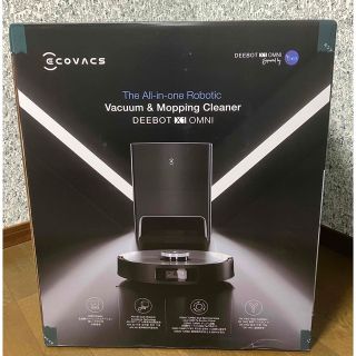 ECOVACS 全自動/オールインワンロボット掃除機 DEEBOT X1 OMN(掃除機)