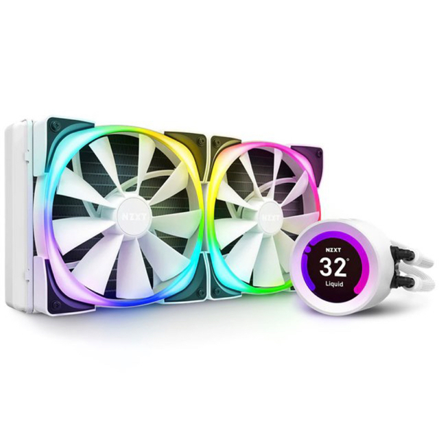 《新品未開封》水冷CPUクーラー NZXT RL-KRZ63-RW RGB