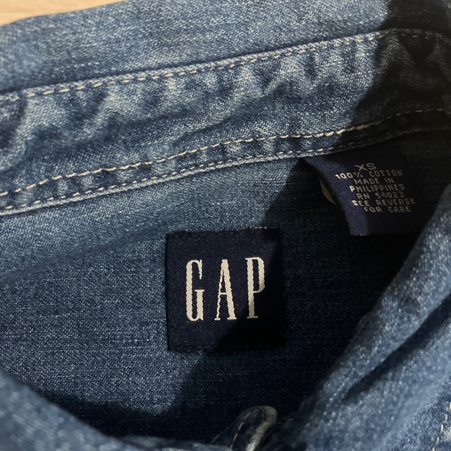 OLD GAP インディゴデニムシャツ 90s vintage ギャップ USA