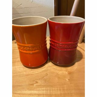 ルクルーゼ(LE CREUSET)のル・クルーゼ　ユーテンシルジャー(S)2個セット(食器)