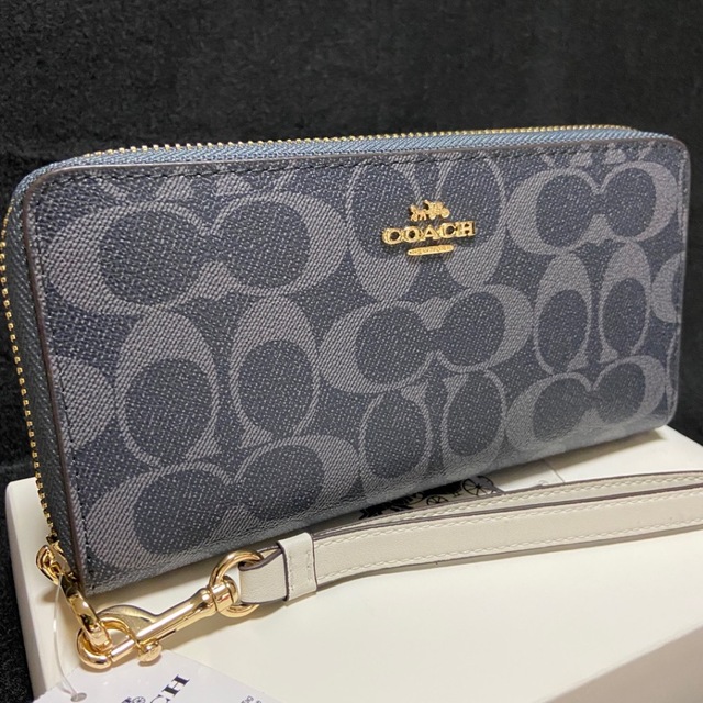 COACH(コーチ)の贈り物にも☆コーチ 新作 財布 デニムカラー メンズレディス メンズのファッション小物(長財布)の商品写真