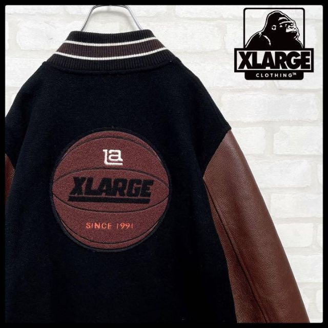 XLARGE - 【入手困難】X-LARGE バスケットボール 刺繍ロゴ 本革