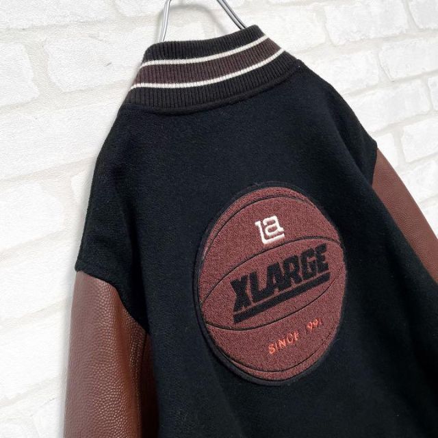 XLARGE - 【入手困難】X-LARGE バスケットボール 刺繍ロゴ 本革