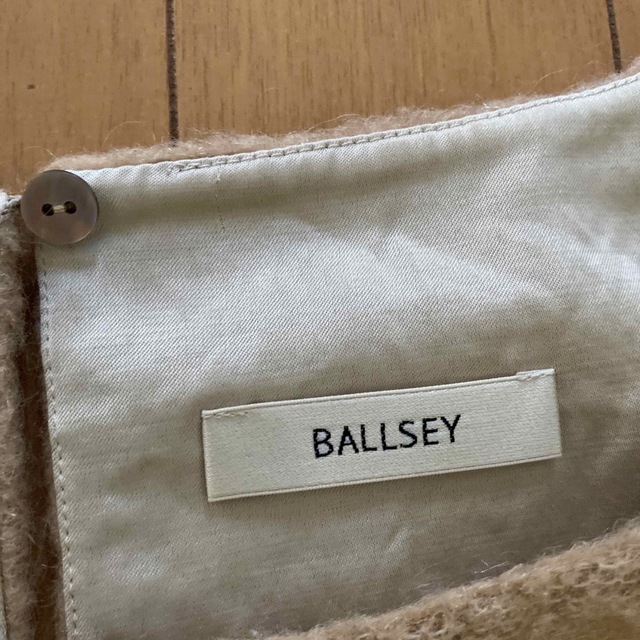 Ballsey(ボールジィ)の美品 ボールジィ  モヘア混 カットソー  サイズ38 美品　七分袖　ニット レディースのトップス(ニット/セーター)の商品写真