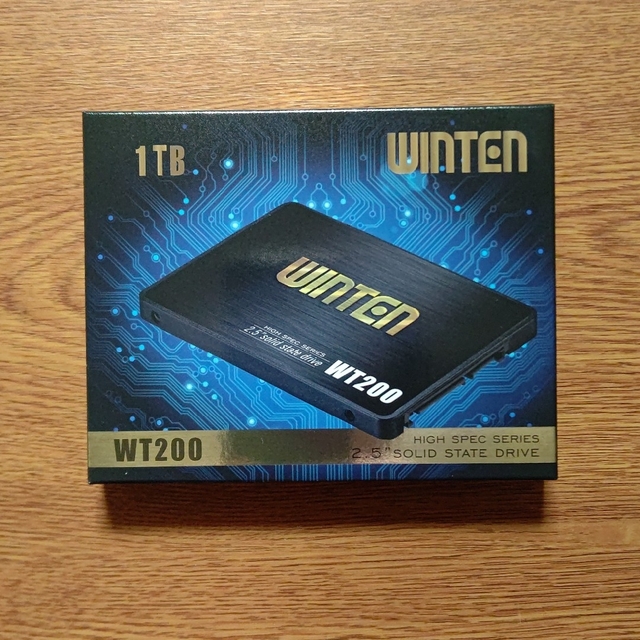 WINTEN 内蔵型SSD 1TB WT200-SSD-1TB1000GB記録素子タイプ