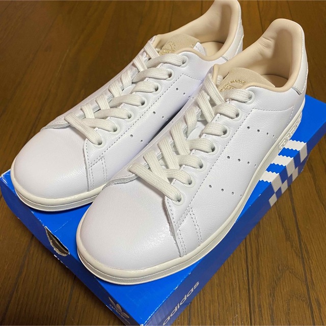 【希少】スタンスミス CQ2870 ネイビー 24cm 天然皮革 adidas