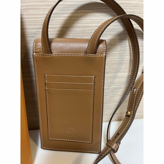 TOD’S スマホ ショルダー ♪ タイムレス でプライスレスな逸品 TOD'S - 【ラクマ限定価格】トッズ タイムレス スマホショルダー
