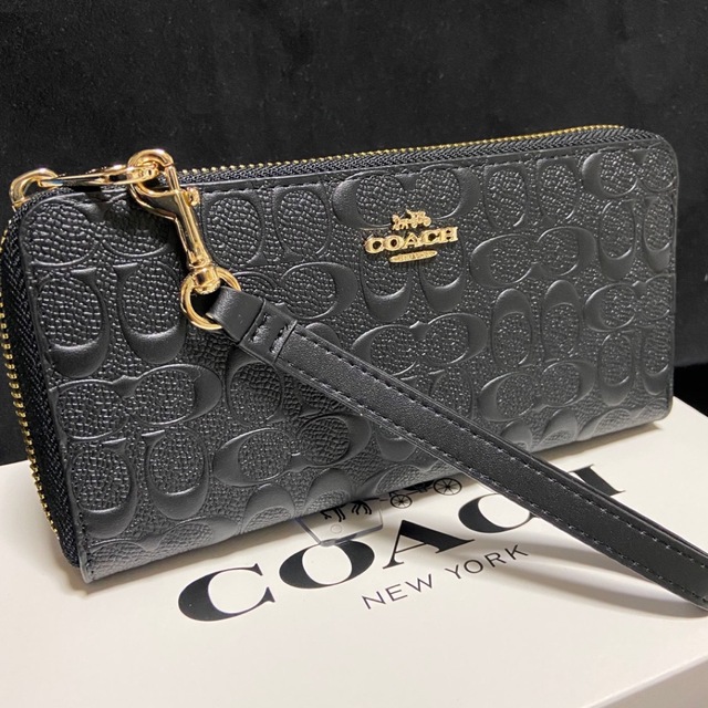 COACH(コーチ)の削除セール！贈り物にも☆コーチ 新作 財布 本革シグネチャー  メンズレディス メンズのファッション小物(長財布)の商品写真