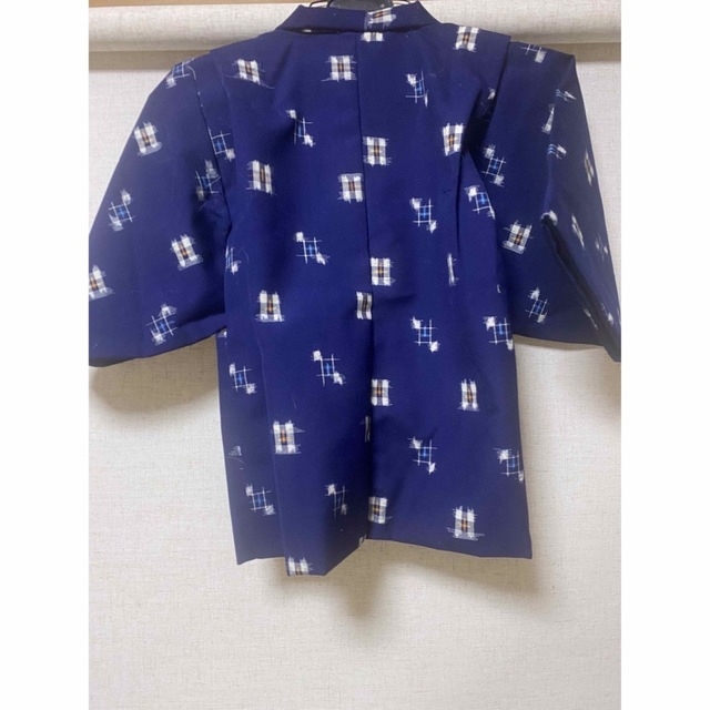 男児ウール着物　アンサンブル　既製品 キッズ/ベビー/マタニティのキッズ服男の子用(90cm~)(和服/着物)の商品写真