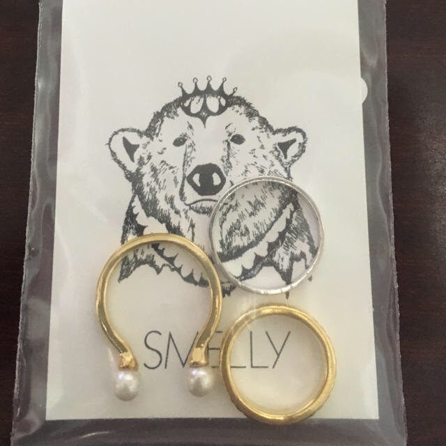 SMELLY(スメリー)のSMELLY 3リング 新品 レディースのアクセサリー(リング(指輪))の商品写真