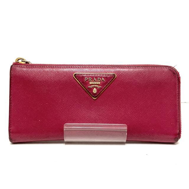 PRADA(プラダ)のプラダ 長財布 - ピンク L字ファスナー レディースのファッション小物(財布)の商品写真