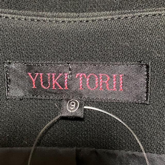YUKI TORII INTERNATIONAL(ユキトリイインターナショナル)のユキトリイ ジャケット サイズ9 M 黒 レディースのジャケット/アウター(その他)の商品写真