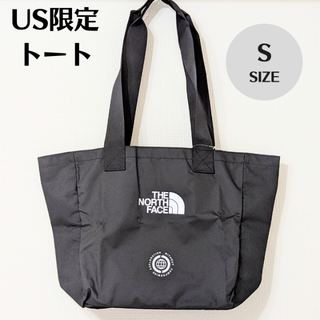 【US限定】ノースフェイス トートバッグ エコバッグ Sサイズ　黒(トートバッグ)