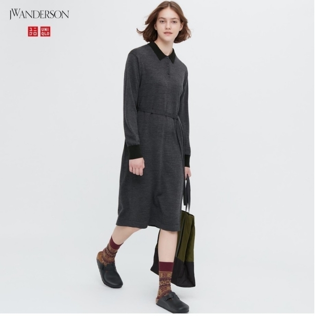 未使用 厚ぼったく LEPSIM ニットワンピース UNIQLO × JW 未使用 厚ぼったく LEPSIM ニットワンピース UNIQLO × JW