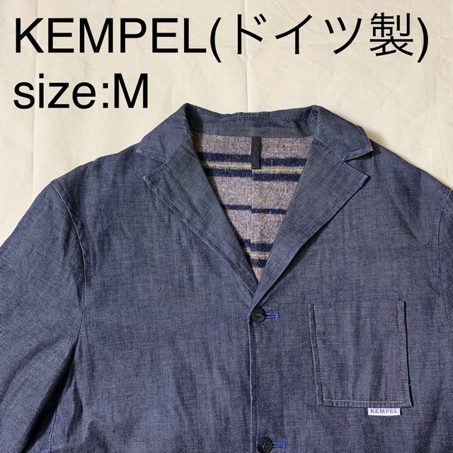 KEMPEL(ケンペル)のKEMPELビンテージデニムワークジャケット(ドイツ製) メンズのジャケット/アウター(カバーオール)の商品写真