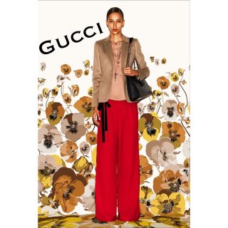 グッチ(Gucci)の2012.Fall美品■グッチ テーラードジャケット キャメル100% 秋冬(テーラードジャケット)