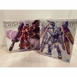 BANDAI - MG サイコザク フルアーマーガンダム 2体セットの通販|ラクマ