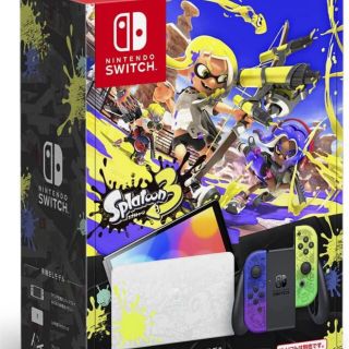 ニンテンドウ(任天堂)のNintendo Switch 有機ELモデル スプラトゥーン3エディション　(家庭用ゲーム機本体)