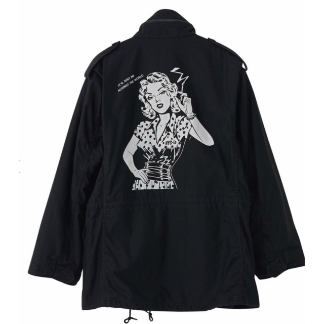 HYSTERIC GLAMOUR(ヒステリックグラマー)のキムタク着ヒステリックグラマー 野口強 M65 フィールドジャケット L メンズのジャケット/アウター(ミリタリージャケット)の商品写真