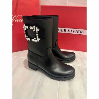 ROGER VIVIER - ROGER VIVIER レインブーツ ロジェヴィヴィエの通販