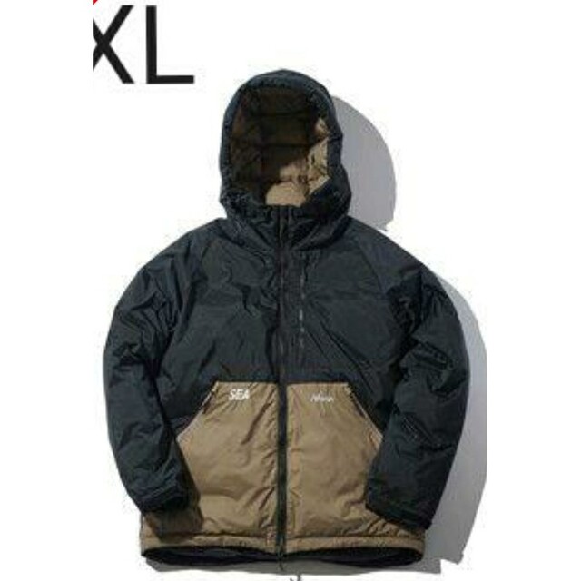 NANGA × WDS AURORA DOWN JACKET﻿ / BLACK