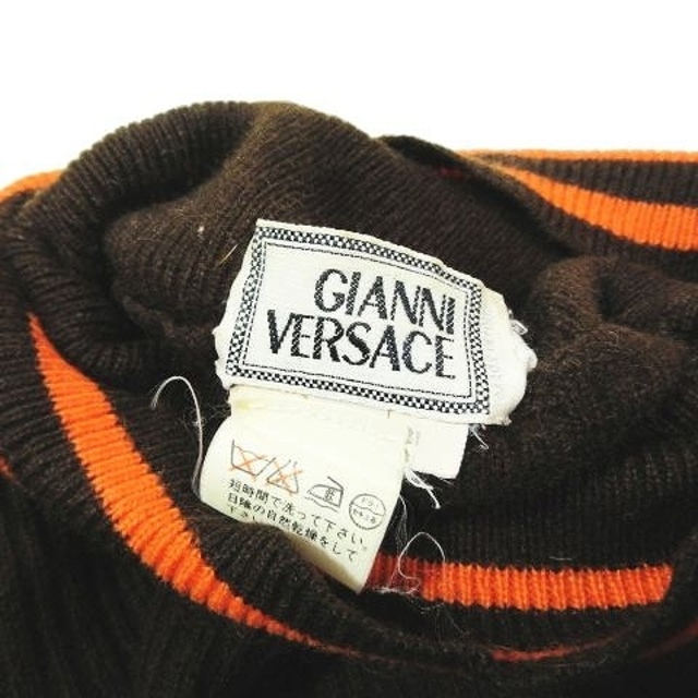 Gianni Versace(ジャンニヴェルサーチ)のVintage GIANNI VERSACE タートルネック ライン ニット メンズのトップス(ニット/セーター)の商品写真